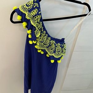 Lilly Pulitzer one shoulder dress